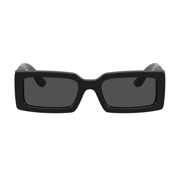 NEW DOLCE&GABBANA DG4447B 335587 SQUARE SUNGLASSES DG4447B 3355/87 BLACK EYEWEAR - Picture 2 of 4